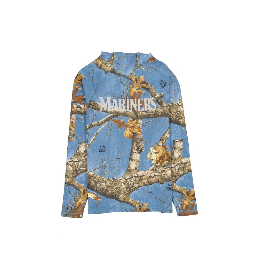 New Era Seattle Mariners Realtree Balaclava Hoodie - Size 3XL